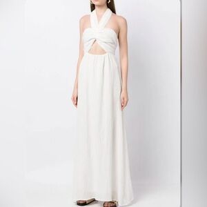 Faithfull the Brand Halona crossover maxi dress